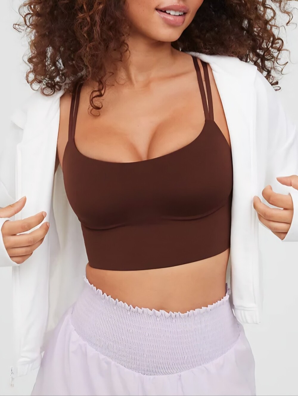 OFFLINE By Aerie🤎 Real Me XTRA Hold Up! Strappy Sports Bra SIZE S